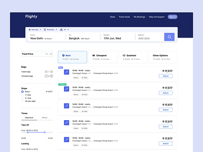 Flighty: A flight booking app app design ui ux website