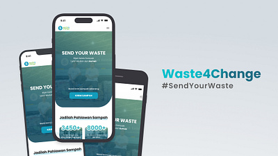 SendYourWaste Apps Redesign app application design figma illustration mobile sendyourwaste ui ui design uiux userexperience userinterface ux ux design waste4change