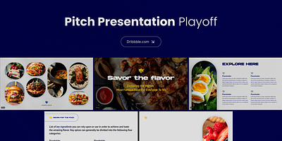 Pitch Presentation Playoff deck pitch pitch presentation powerpoint presentation