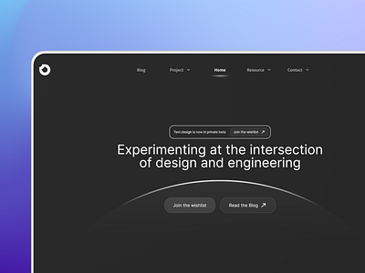 Designing Agency Landing Page Website branding design hero section landing page marketing landing page marketing website ui ux