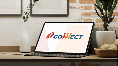 i Connect branding graphic design logo