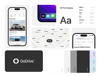 GoDrive Carsharing App iOS