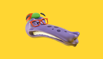 Say Cheese! 3d cgi character design foreal