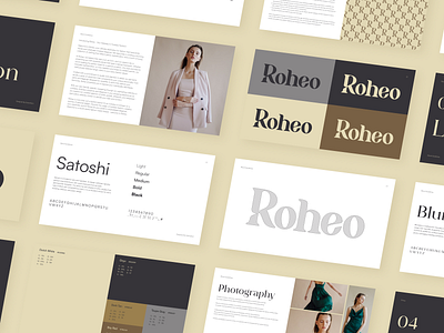 Roheo: fashion brand concept brand concept branding clothes design fashion graphic design logo logo concept luxury quetratech typography ui ux
