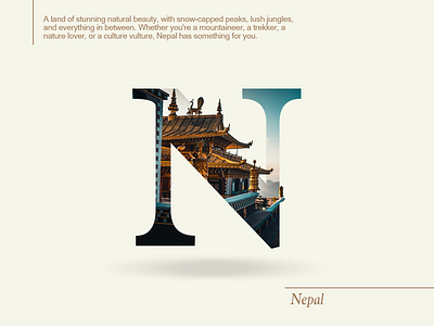 Nepal: Land of Beauty, Adventure, and Culture design explore hotel journey landing page minimal nepal road saas startup travel travel agency travel startup travelling trip vacation web design