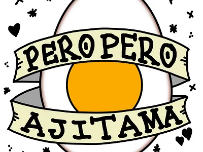 Peropero ajitama bakakid drawing illustration