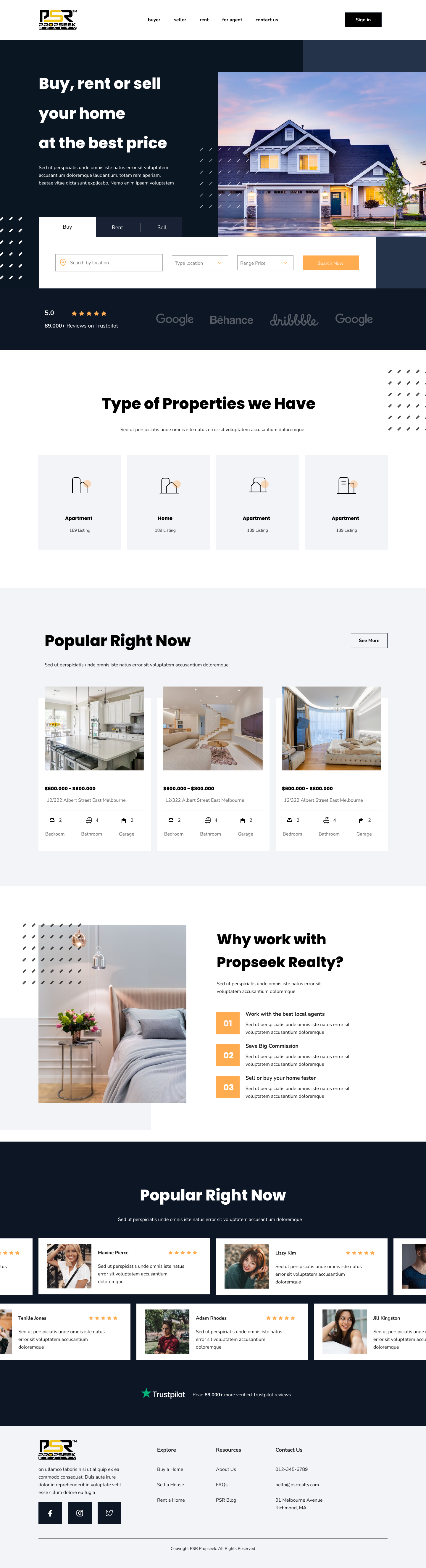 Propseek Realty Estate Agency estate agent property