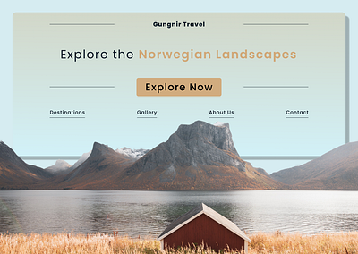 Gungnir Travel design ui