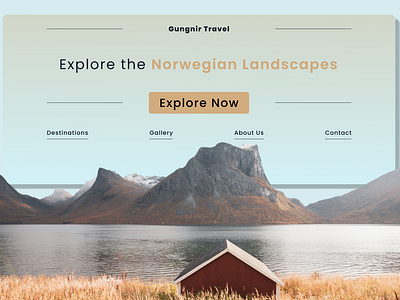 Gungnir Travel design ui