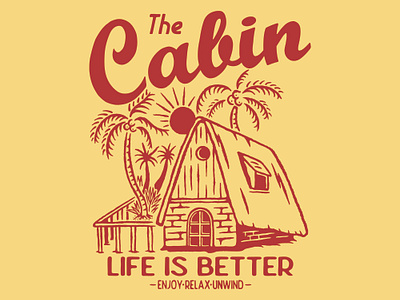 Cabin apparel art branding customdesign design digital drawing graphic design illustration logo merch merchandise merchdesign poster retro tshirt vintage