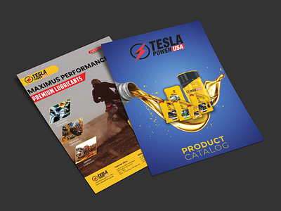 Lubricant Company Flyer company flyer company profile design flyers graphic design lubricant mockups photoshop poster product catalog