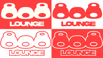 808 Lounge branding buisness design graphic design logo logomark logotype typography vector