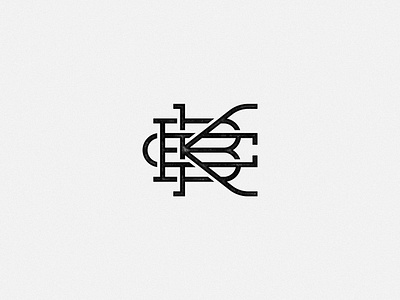 KBC — unused monogram beer brand identity branding brewery letter lettermark logo monogram typography