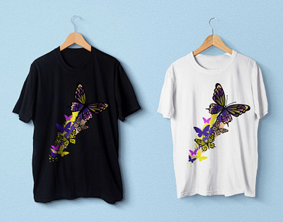 Butterfly vector t shirt design 14 branding butterfly butterfly vector t shirt design graphic design illustration outdoors t shirt tee tshirt vector