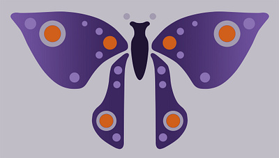 Colored Butterflies adobe illustrator adobe photoshop design graphic design illustration