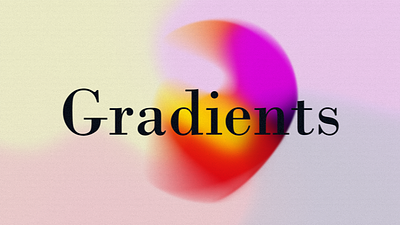 Composition with gradient adobe photoshop colorful composition gradient graphic design