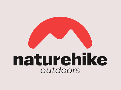 Naturehike concept logo branding bw design graphic design illustration logo naturehike outdoor photoshop vector