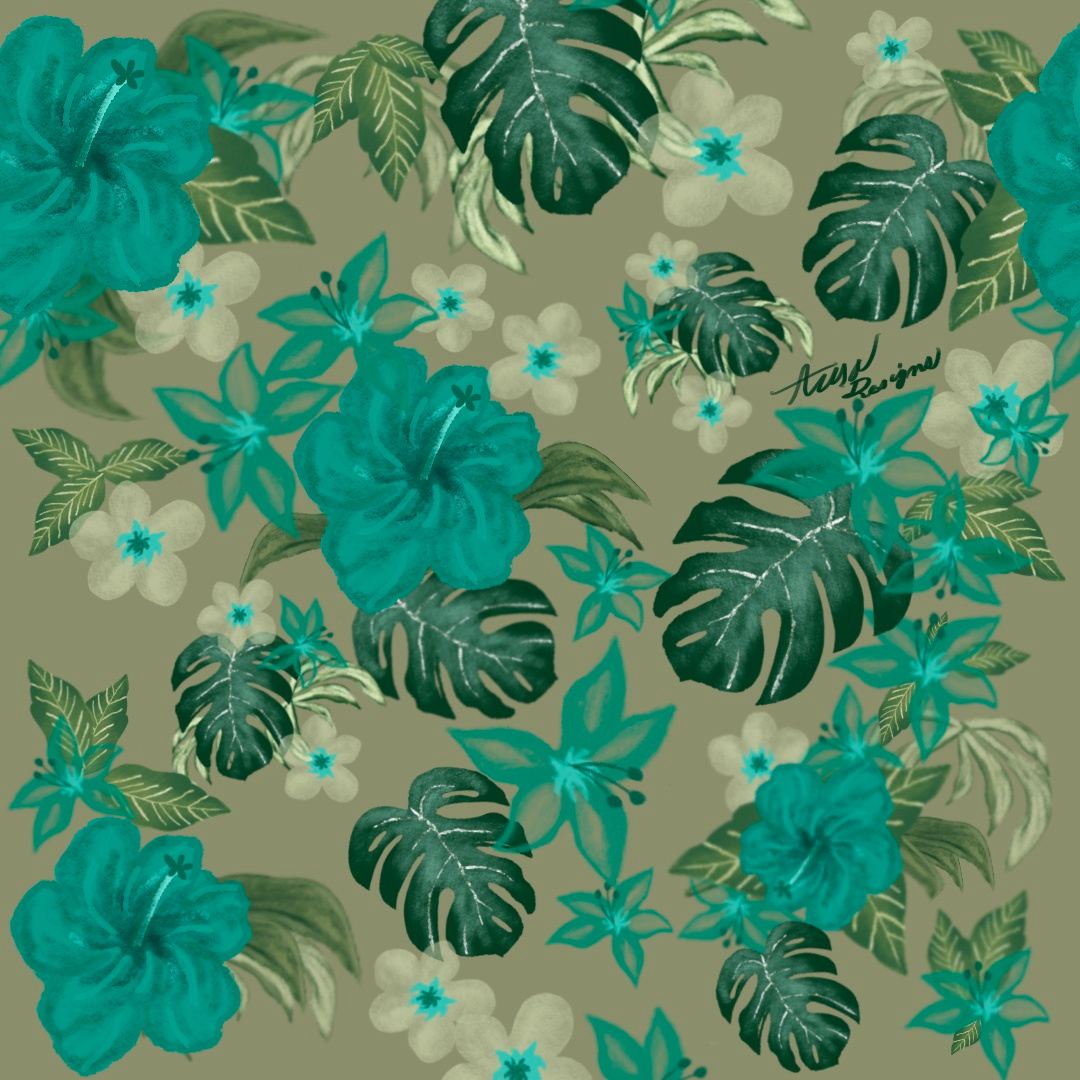 Tropical Pattern Design tropical pattern design