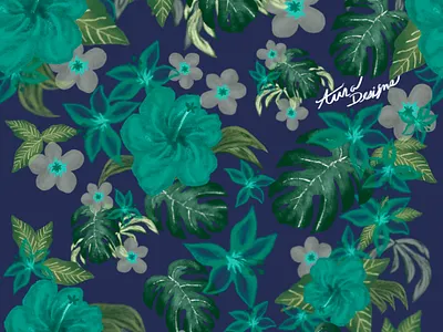 Tropical Pattern Design tropical pattern design