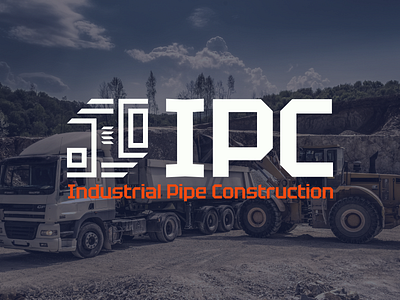 Logo for a pipe construction company branding constructionindustry constructionlogo corporatelogo identitydesign industrial industrial style logo logo for industrial company logo for manufacturing company logodesign logoinspiration pipeconstruction pipes