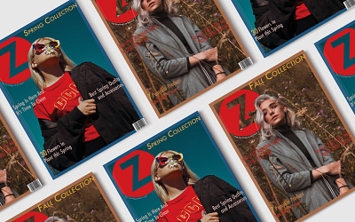 ZION Magazine Covers branding design graphic design typography