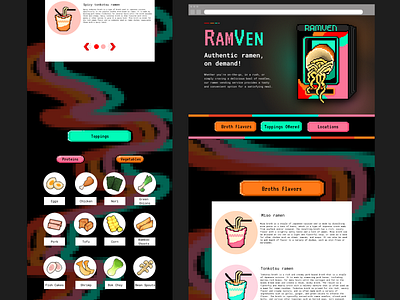 Ramven Website Design