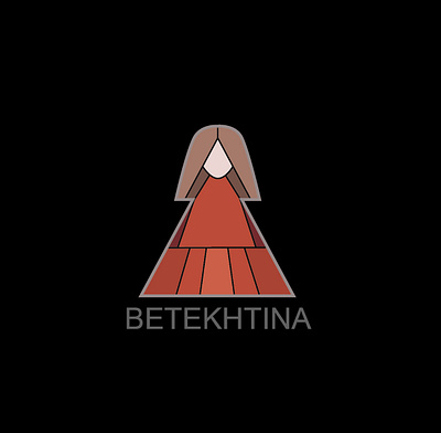 Logo BETEKHTINA branding design graphic design ill illustration logo vector