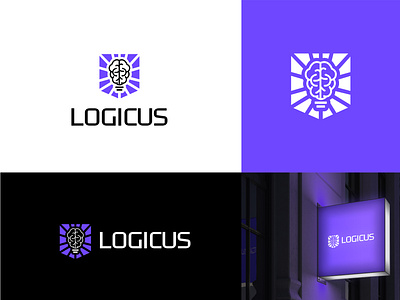 Logicus Logo design graphic design logo minimal