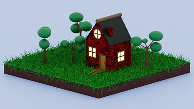 Summer isometric project 3d