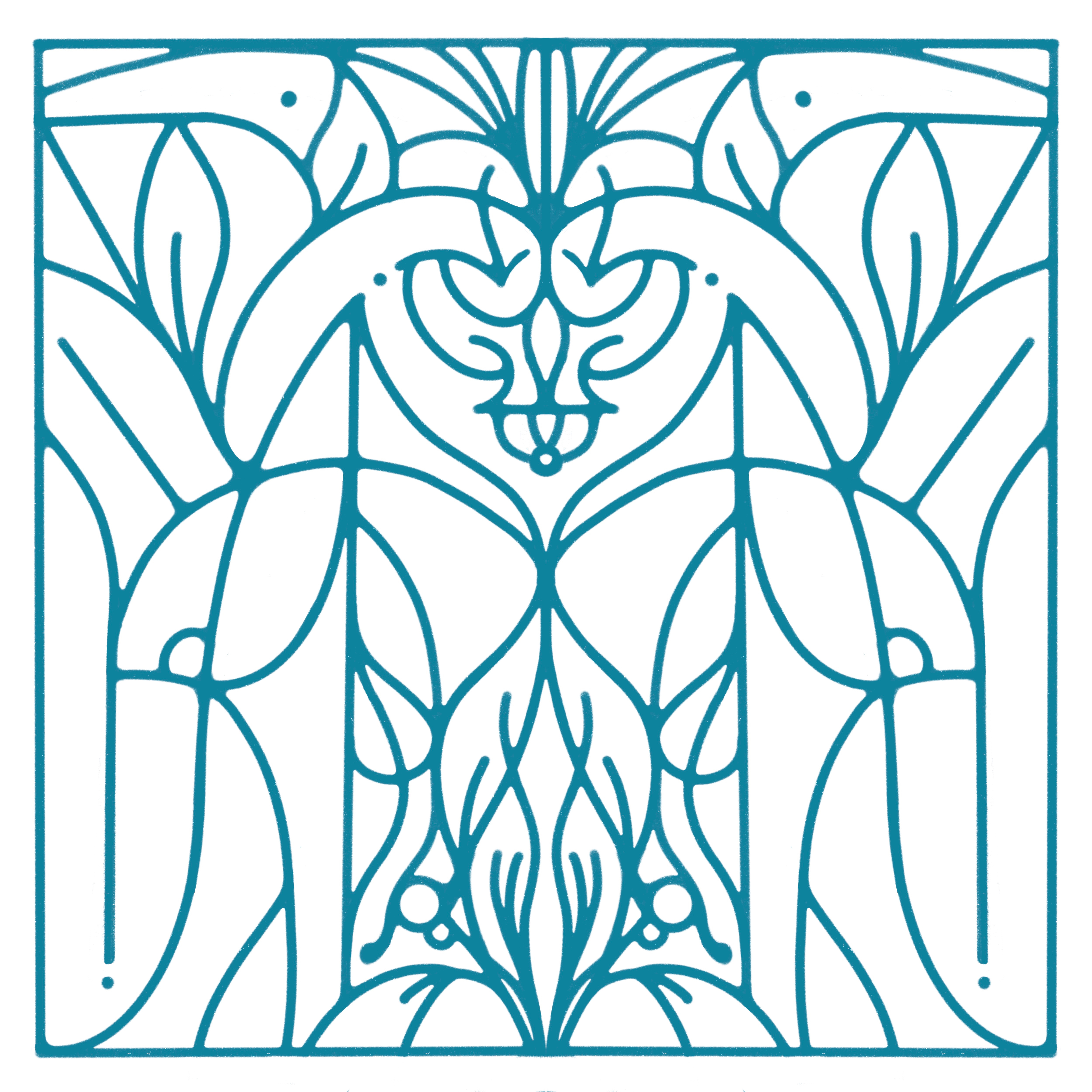 Trellis Pattern arabesque art deco art nouveau botanic colorado decorative gate historic lattice line work linework pattern pattern design patterning symmetry trellis vintage