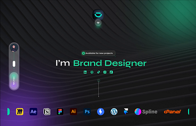 Website Portfolio For Designers - UI design animation app dashboard design graphic design illustration inspiration logo mobile app ui ux design website