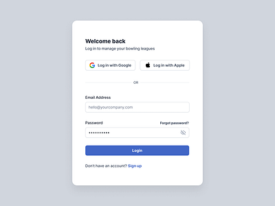 Login Modal branding clean clean design clean ui dashboard design challenge gray login modal modern neutral onboarding saas signup software ui ui design user login ux uxui