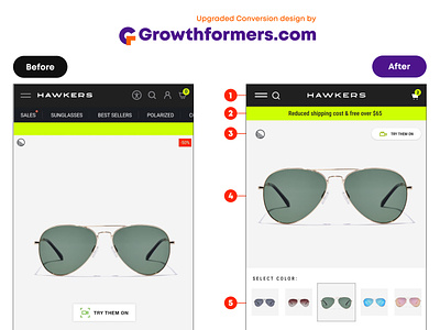 Growth Formers Recommendation #7 🚀 landing page ui ux web design website design