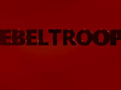 Rebeltroops - Title Animation branding design designer graphic design illustration logo typography ui ux vector