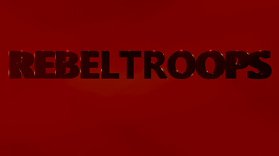 Rebeltroops - Title Animation branding design designer graphic design illustration logo typography ui ux vector