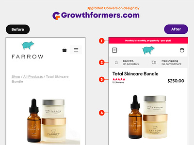 Growth Formers Recommendation #8 🚀 design graphic design landing page ui ux web design website design