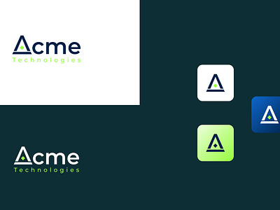 Logo design for a company "Acme Technologies" adobe brandidentity branding design graphic design illustration logo logodesign