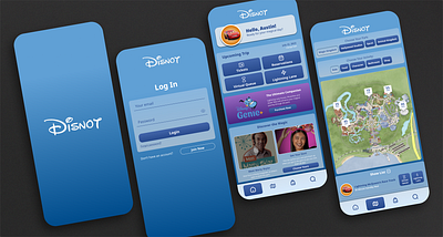 Dis is not Disney [Redesign] app dashboard design graphic design ui ux