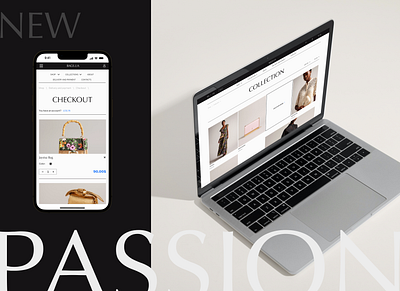 BAG STORE bag store design e commerce website shop store ui ux web