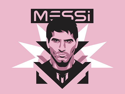 Leo Messi design football intermiami leomessi logo messi miami russell pritchard soccer sports