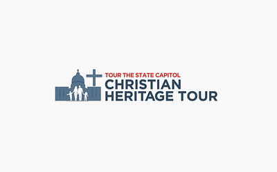 IFPC Christian Heritage Tour Logo branding concept logo