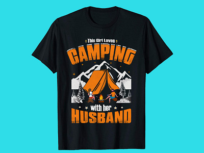 THIS GIRL LOVES CAMPING WITH HER HUSBAND summer trip