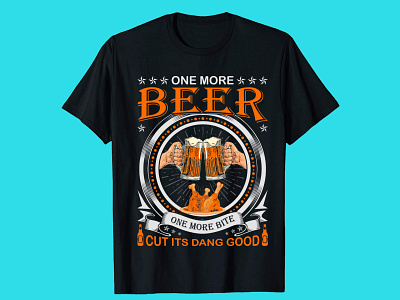 ONE MORE BEER T-SHIRT DESIGN beer t shirt design