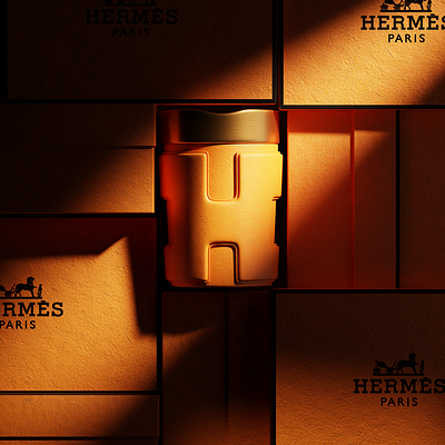 Hermes mug 3d blender blender3d hermes illustration isometric mug packaging