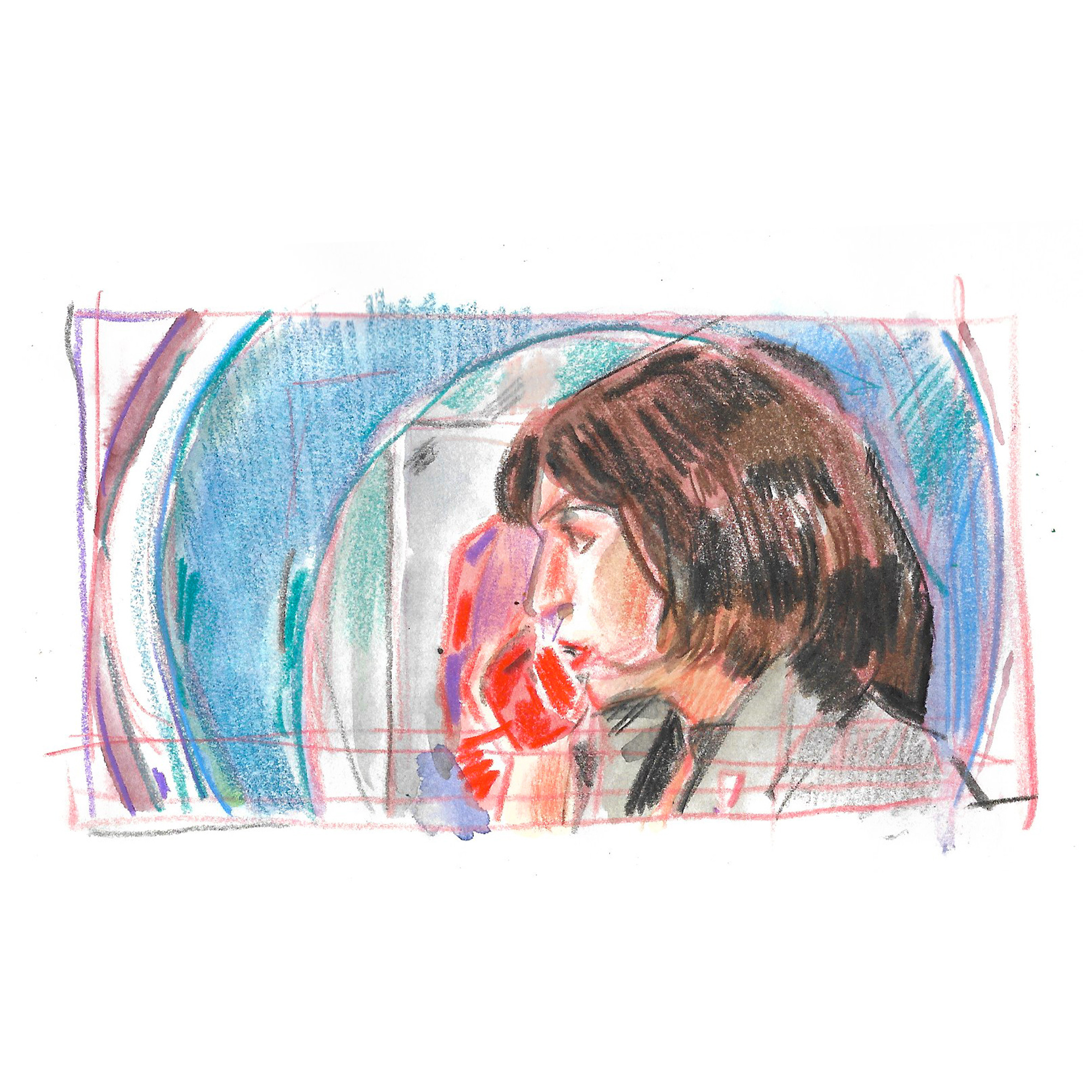 Sketchbook Drawing color colored pencil design illustration movie screenshot texture watercolor