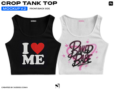 Crop Tank Top Mockup V.2 apparel mockup clothes mockup clothing brand clothing design clothing mockup crop tank top crop tank top mockup crop top crop top mockup cropped cropped mockup design design clothing fashion design fashion mockup graphic design illustration tank top tank top mockup tank tops