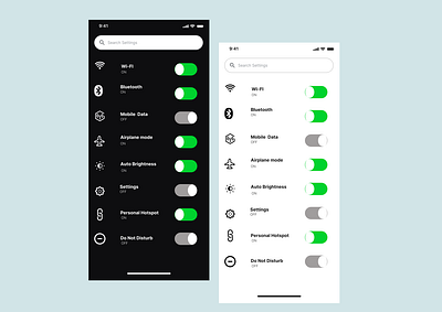 Day 15:On/off switch #DailyUI design dribble designs mobile app ui