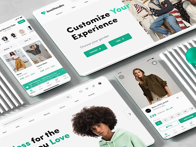 Ecommerce Redesign with 50% sales Increase - LoveTheSales.com animation app branding conversion design ecommerce interface landing page retail shopping ui user experience uxui web design website