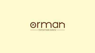 Orman Homemade Bakery | Logo Design 🍞🏠 bakery brand branding bread design graphic graphic design homemade illustration illustrator logo vector