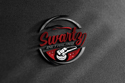 Swartz Detailing Logo branding graphic design logo vector
